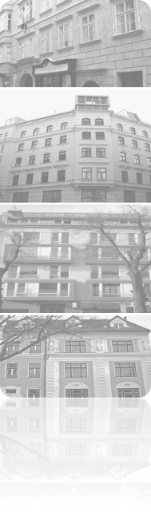 Haeuser blass bw